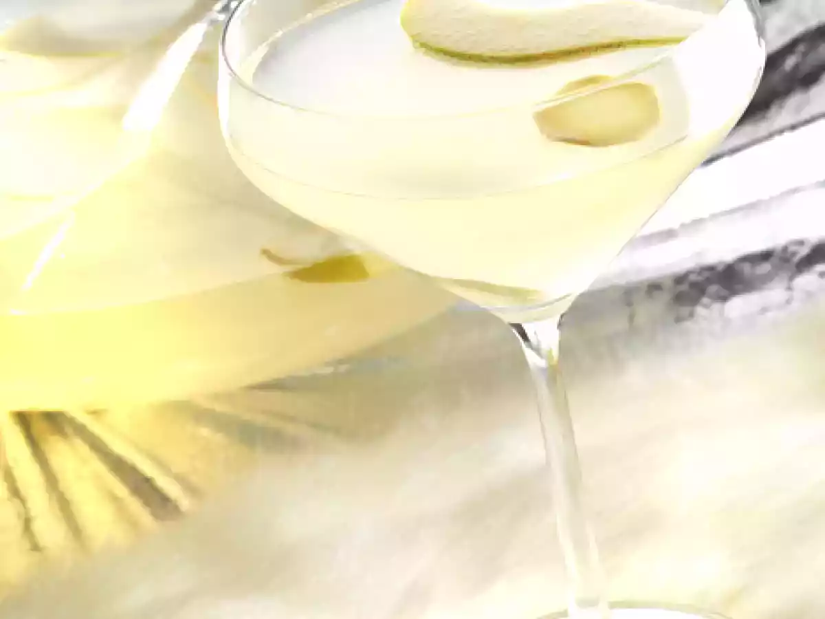 Automne, des recettes cocktail : Cocktail Poire d?épices (signé Joseph Cartron)
