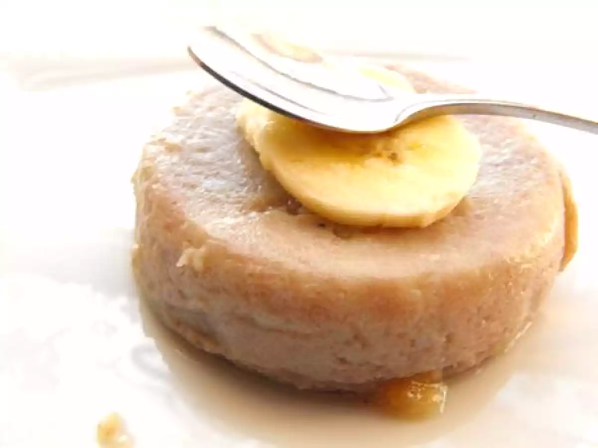 Avis aux amateurs de banane ! Crème renversée à la banane - photo 3