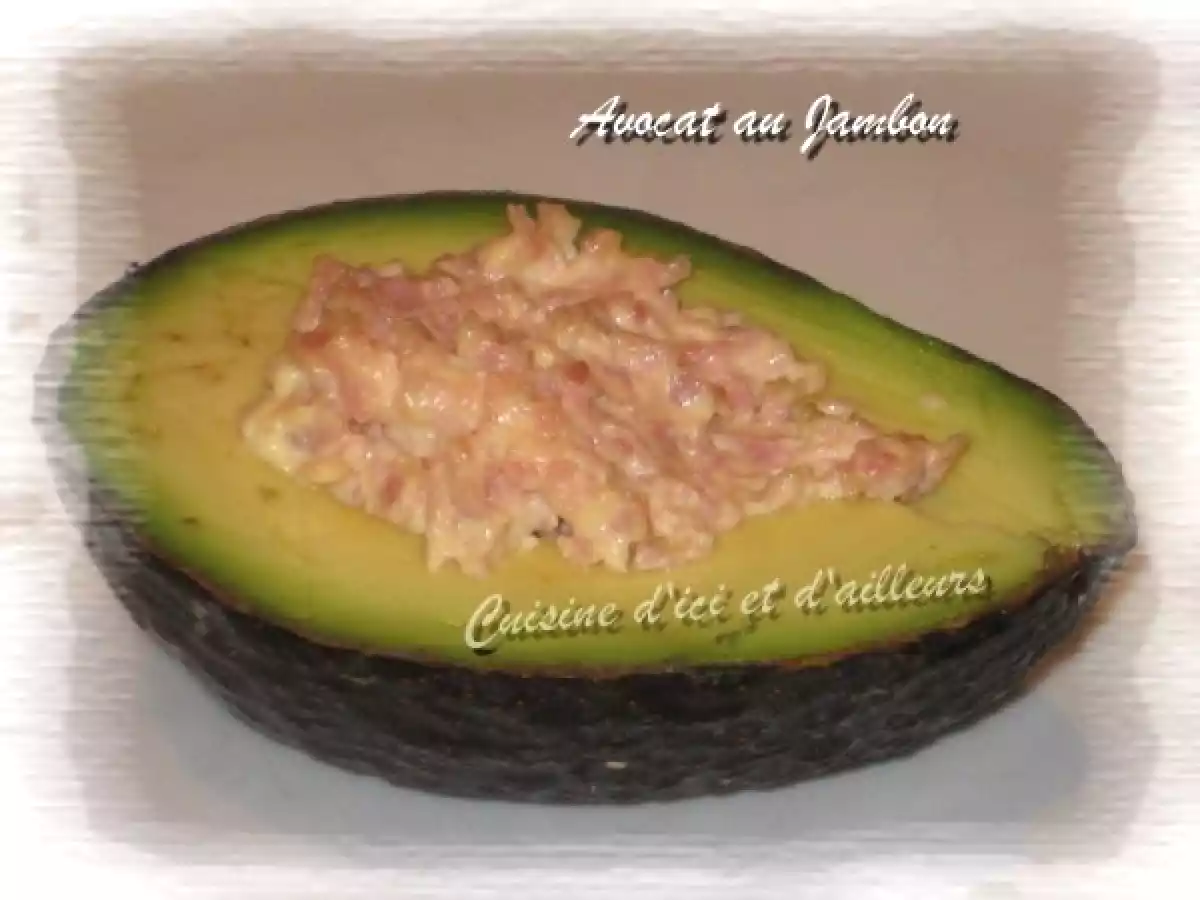 Avocat au jambon - photo 2
