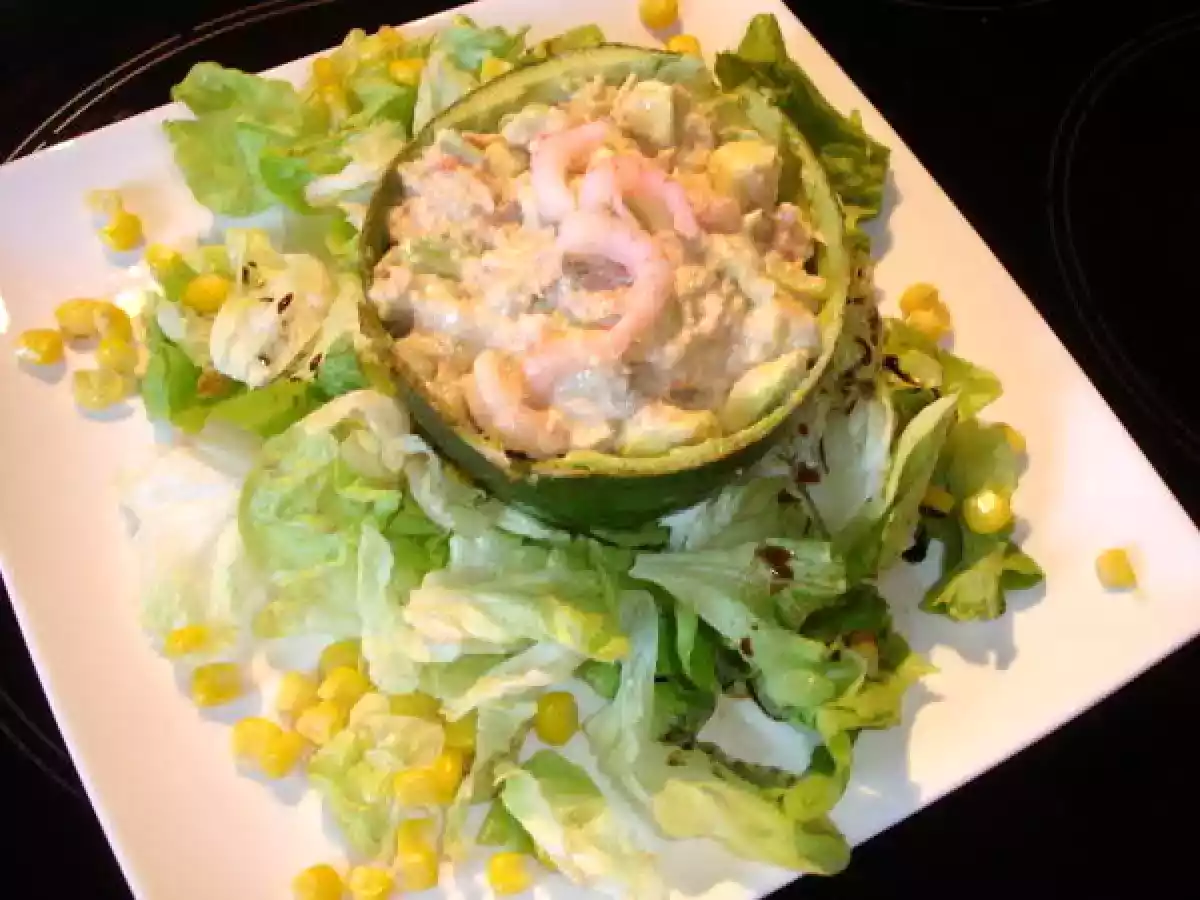AVOCAT FARCI CRABE-THON-CREVETTES - photo 2