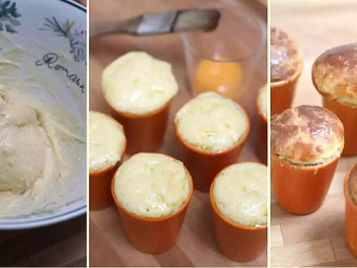 Baba bouchons, compotée de cerises aux épices & au Kirsch, crème fouettée - photo 6