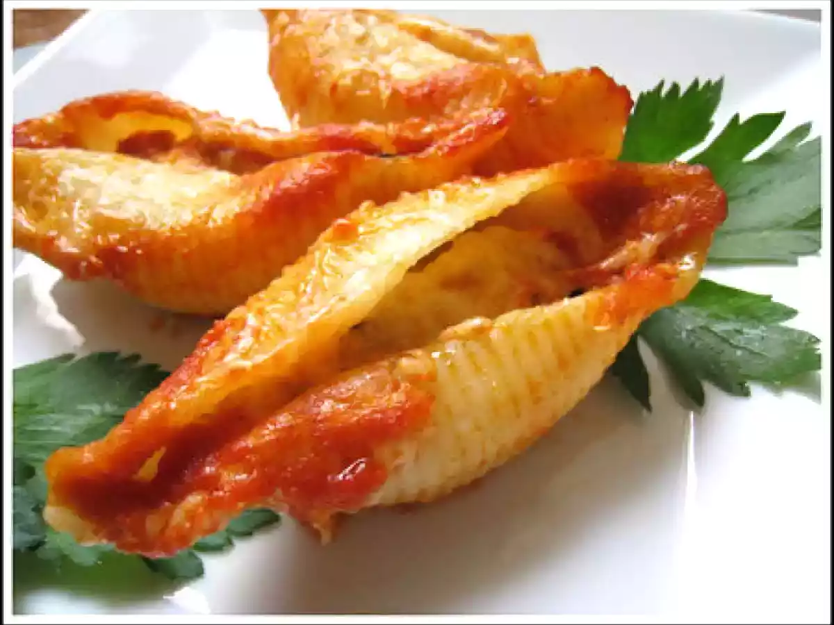 Babboucha : coquillages farcis à la ricotta et au basilic