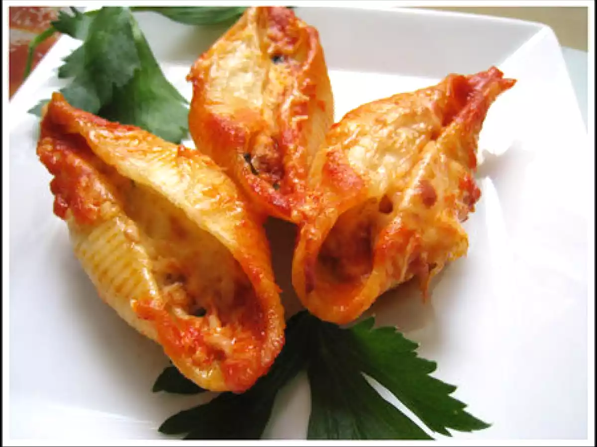 Babboucha : coquillages farcis à la ricotta et au basilic - photo 2