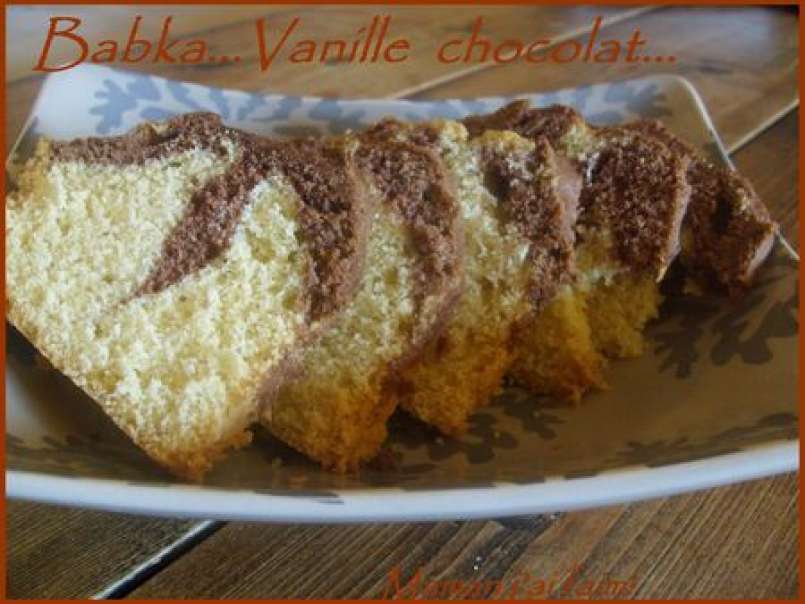 Babka vanille et chocolat...., photo 1