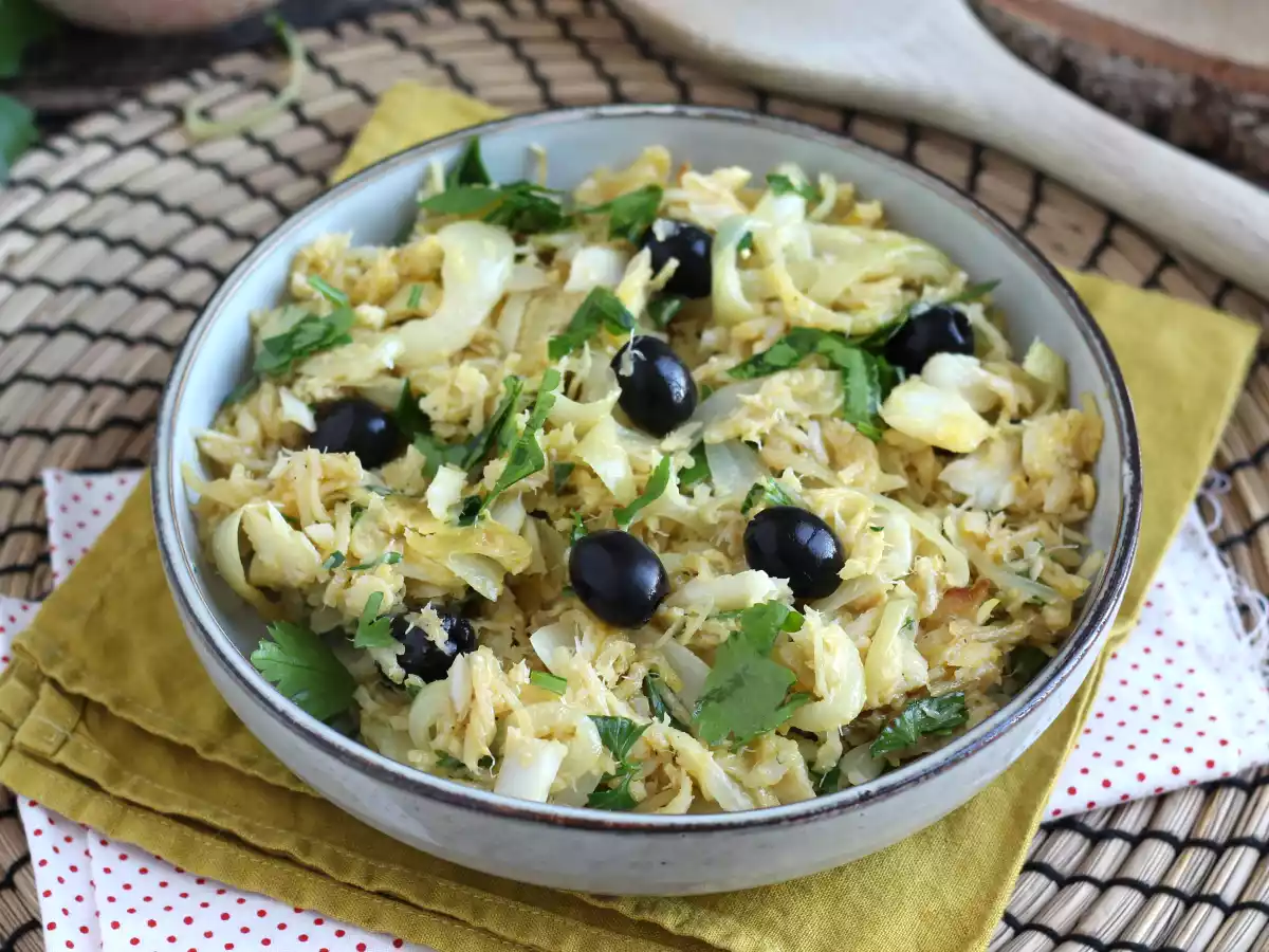 Bacalhau à Brás - recette de morue portugaise hyper facile à faire!