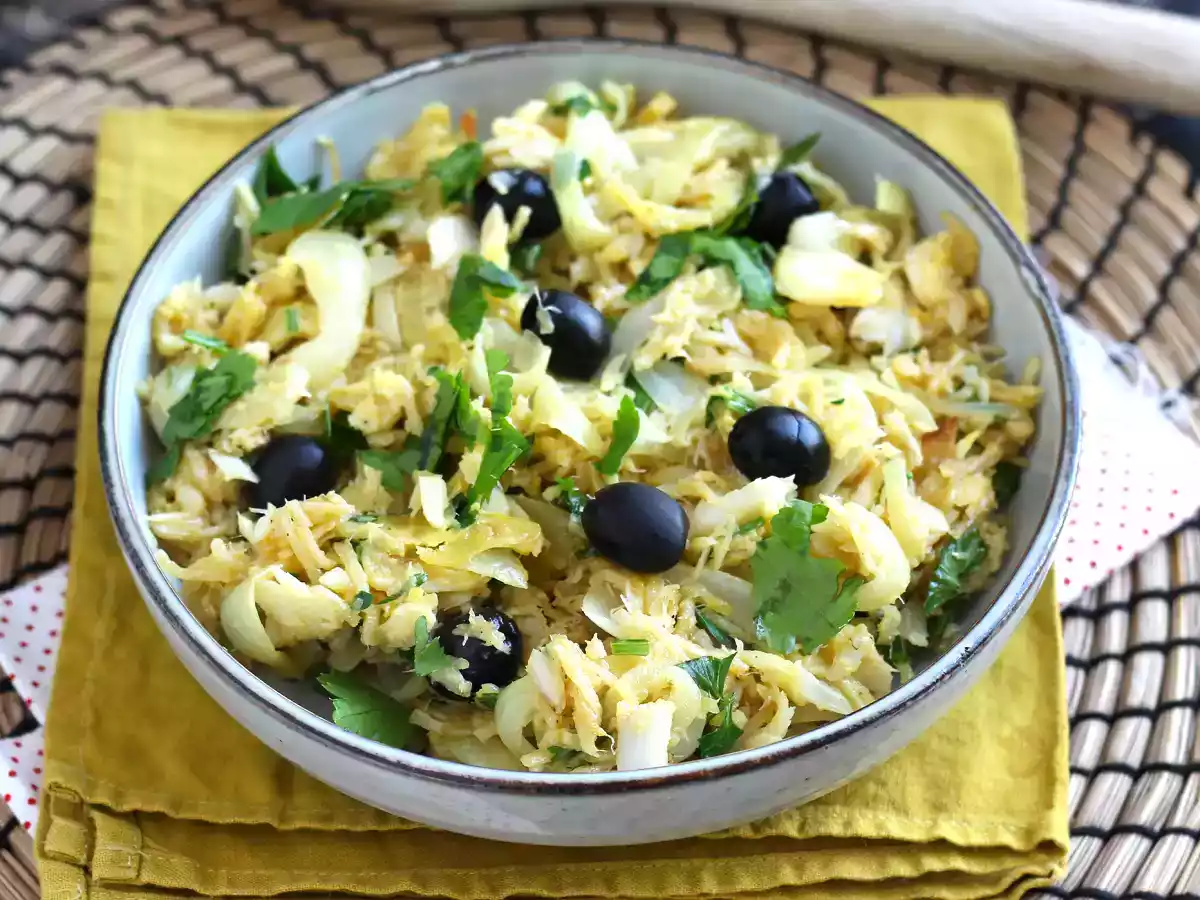 Bacalhau à Brás - recette de morue portugaise hyper facile à faire! - photo 4