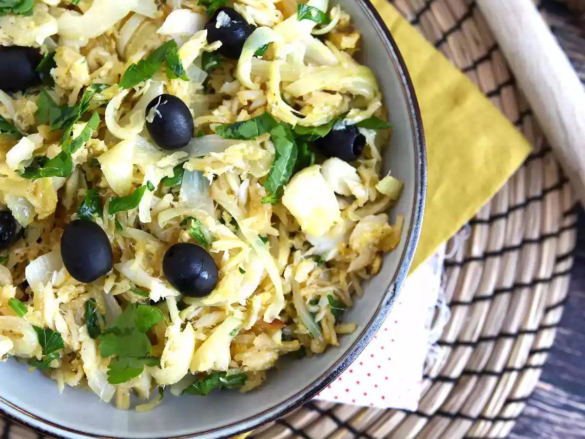 Bacalhau à Brás - recette de morue portugaise hyper facile à faire! - photo 5