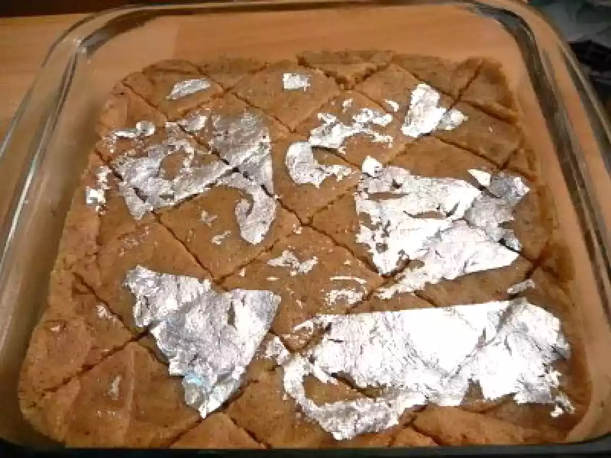 Badam Burfi - Losanges d'amandes - photo 2