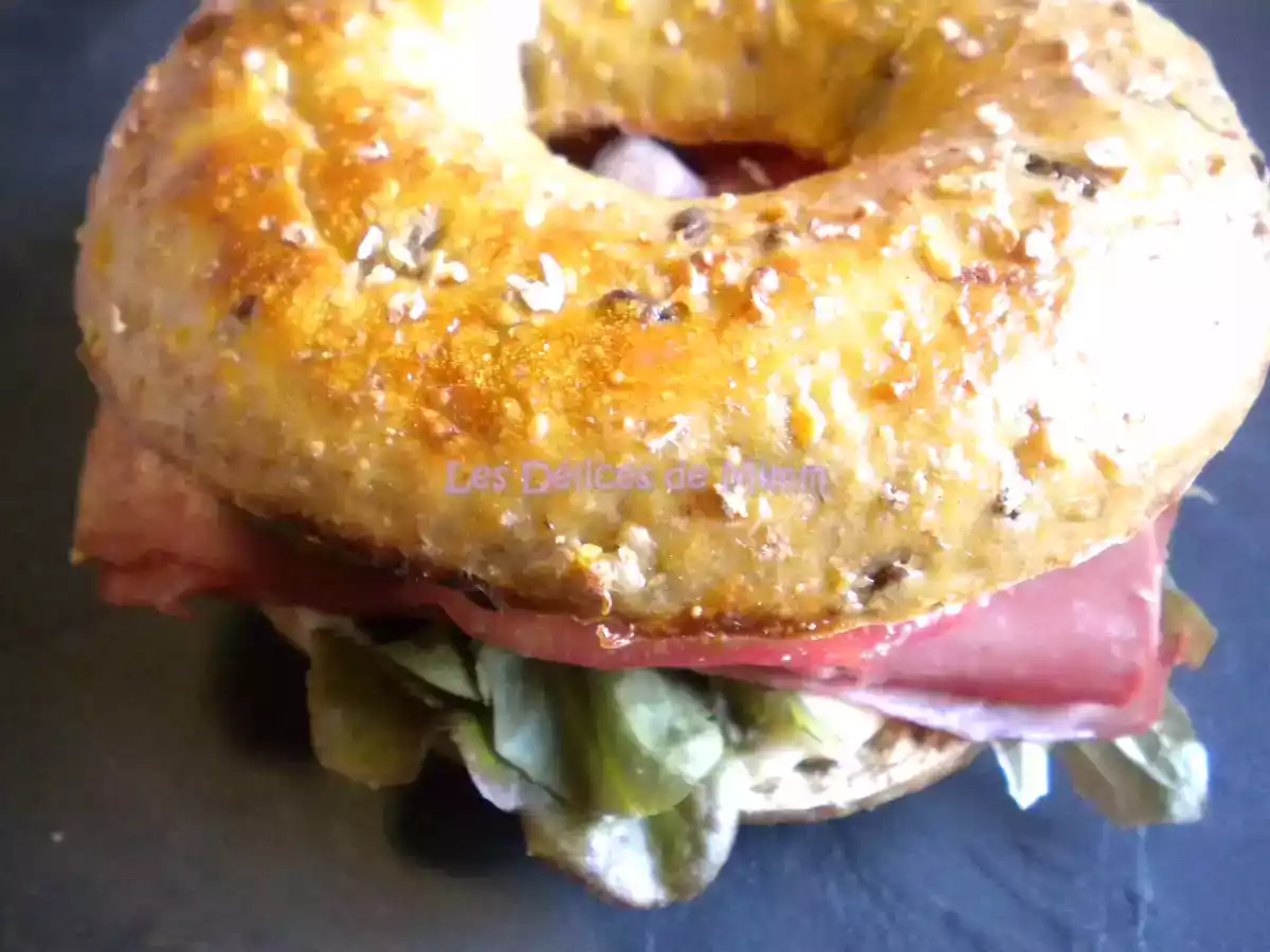 Bagel au pastrami comme à New-York