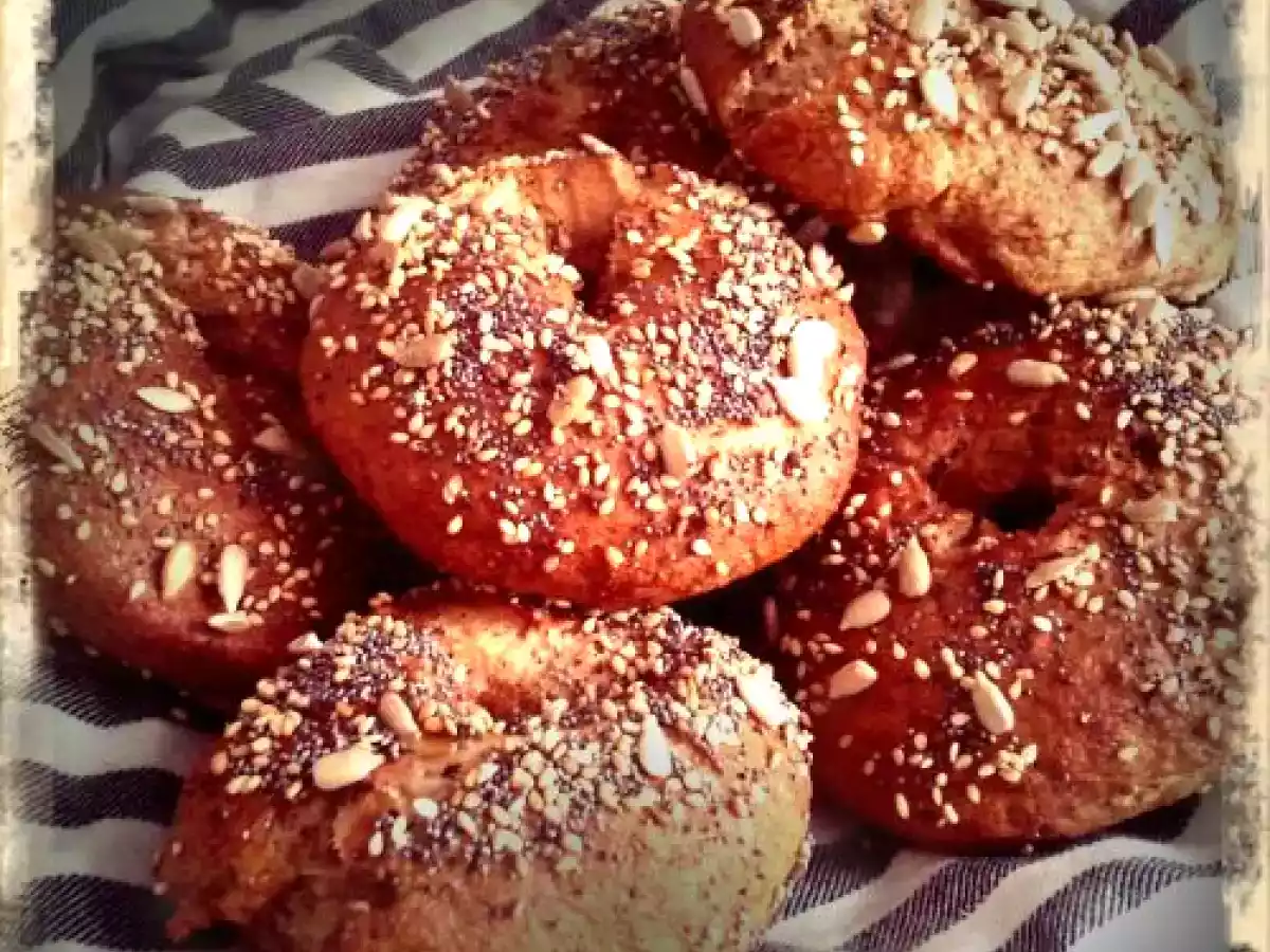 Bagels maison, version vegan