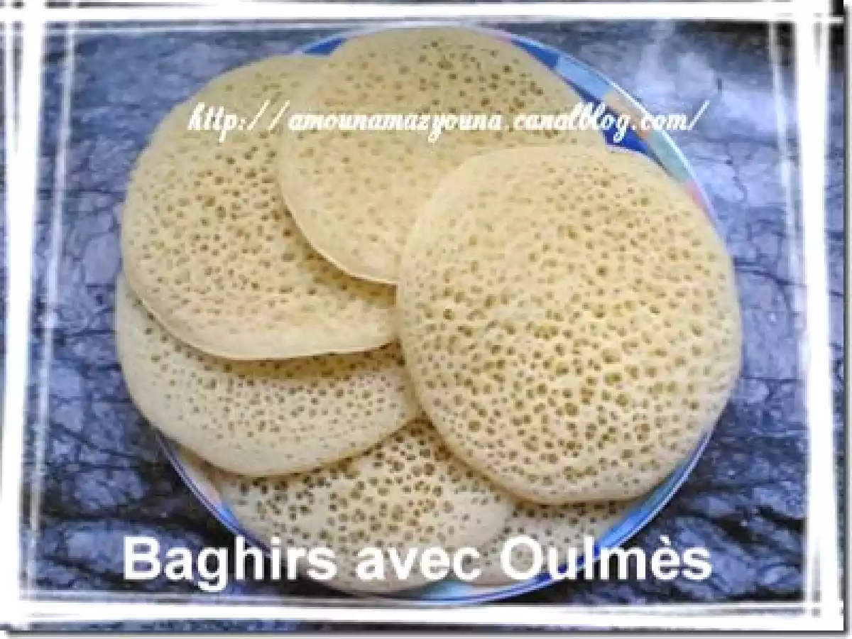 Baghirs avec Oulmès