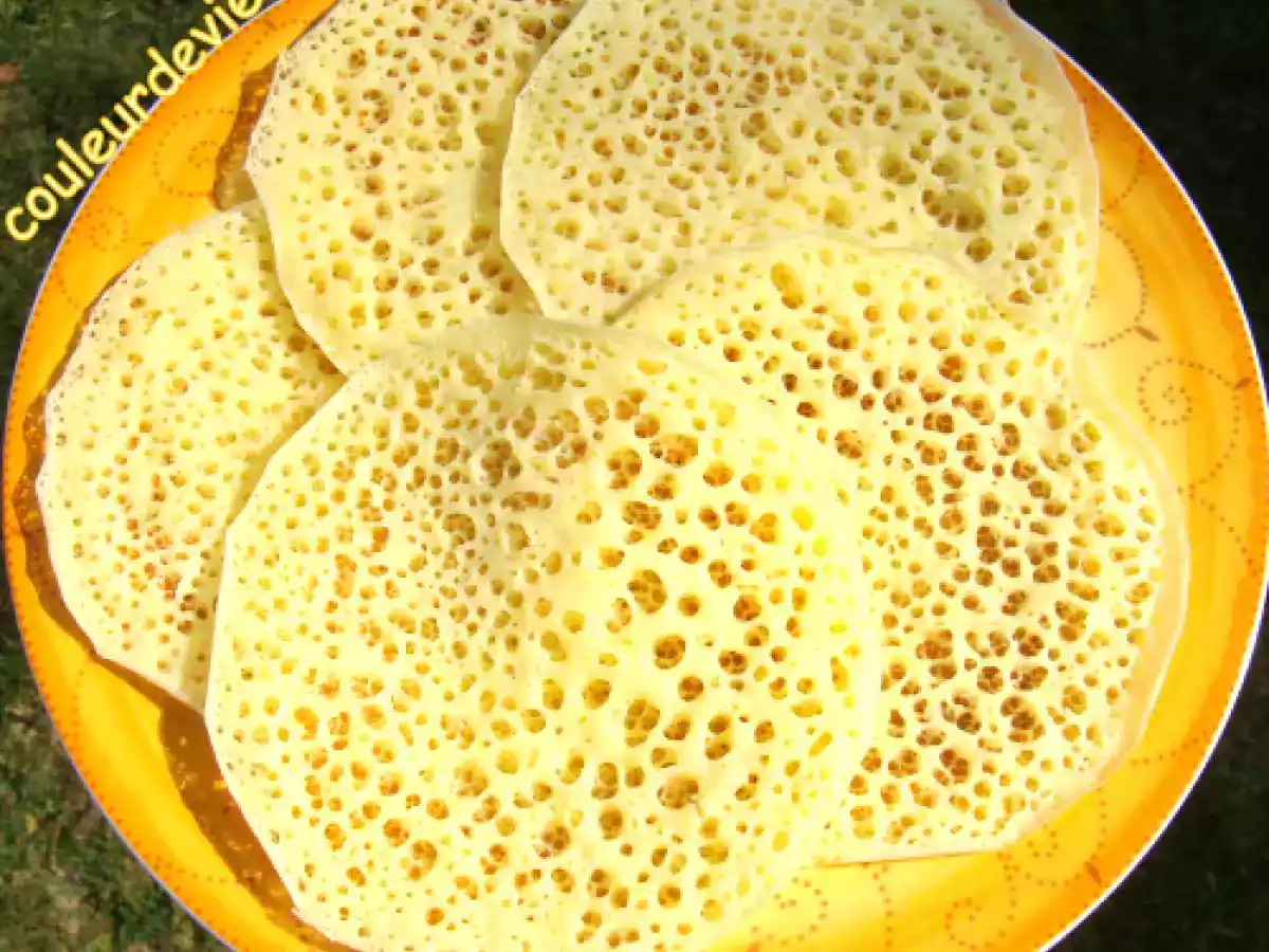 Baghrirs (crêpes aux mille trous)