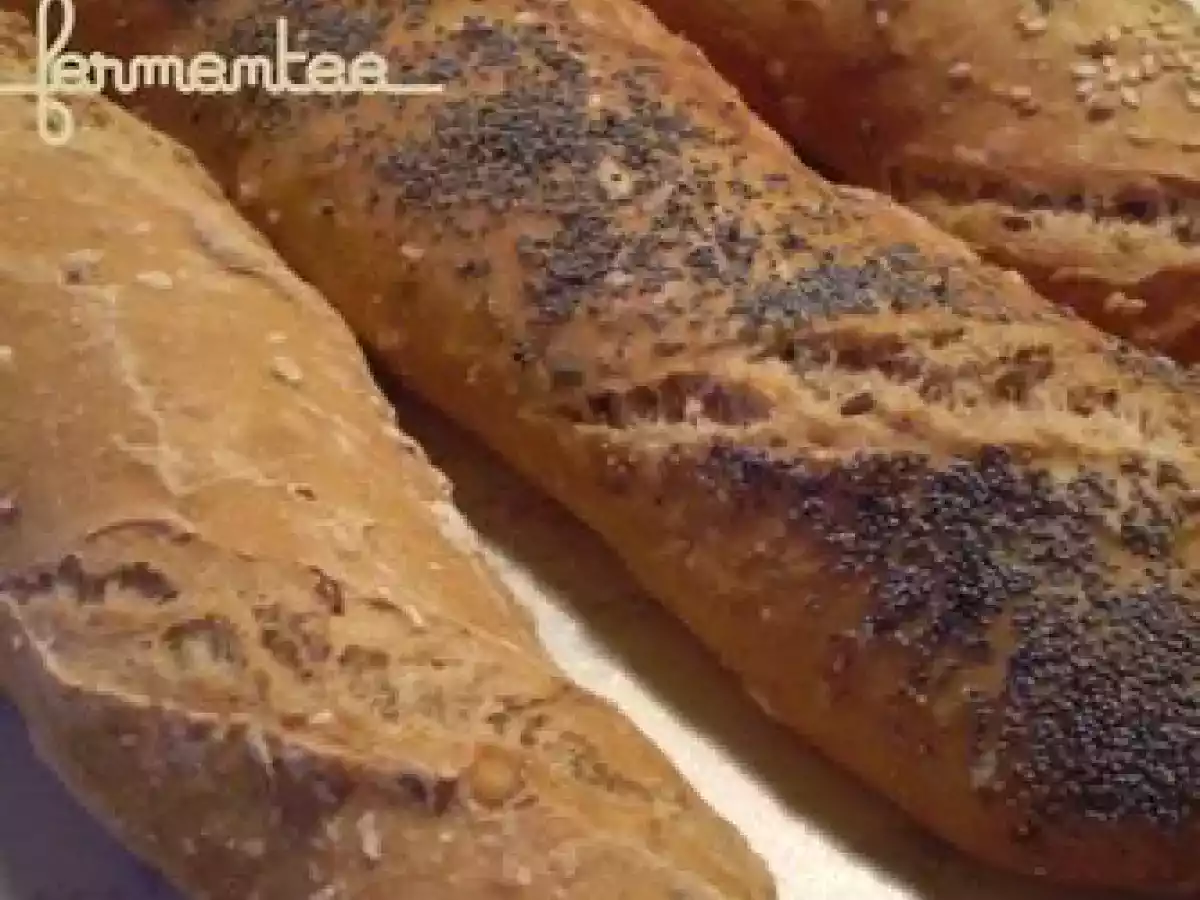 Baguettes aux céréales sur pâte fermentée de Gontran, plus quelques astuces - photo 2