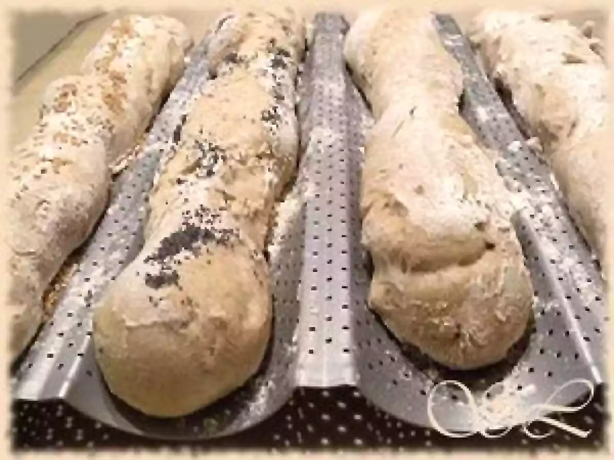 Baguettes de campagne aux céréales - photo 2