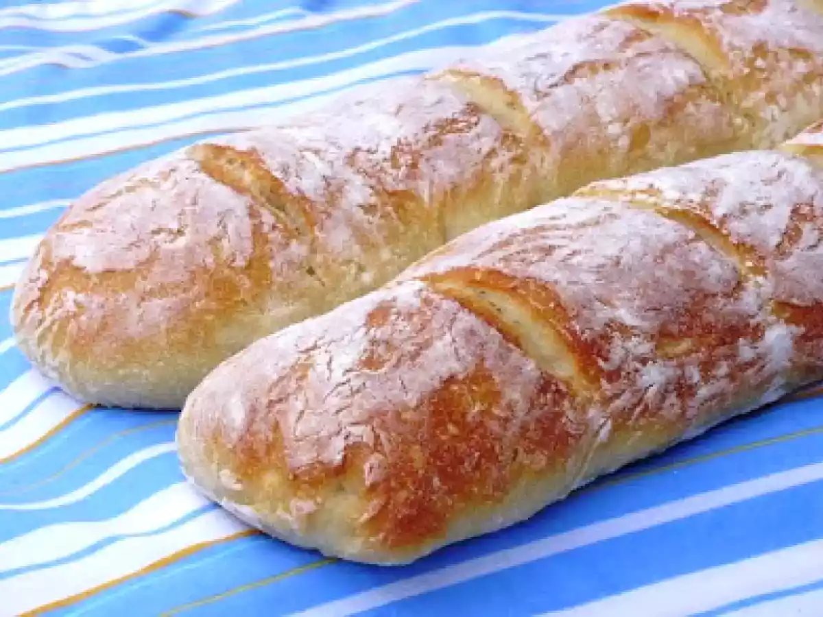 Baguettes sans pétrissage