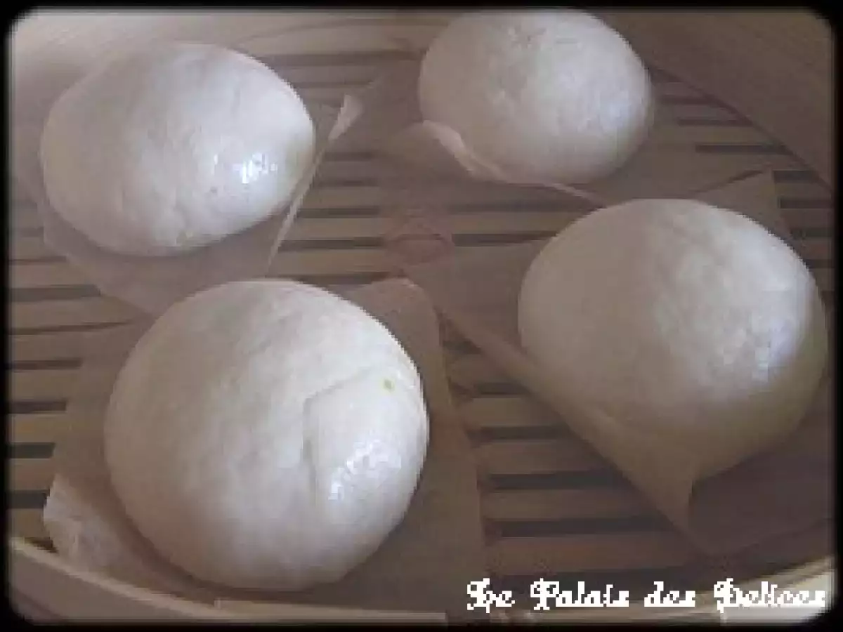 Bak Pow / Chinese Meat Buns ( briochettes chinoises vapeur farcies ) - photo 3