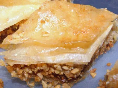 Baklava aux noix. encore une fois la turquie dans vos plats - Recette  Ptitchef