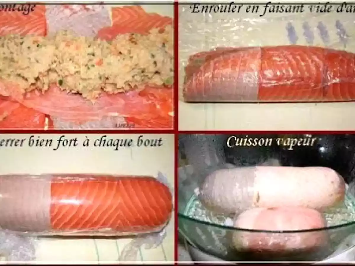 BALLOTINE DE SAUMON AUX CREVETTES - photo 2