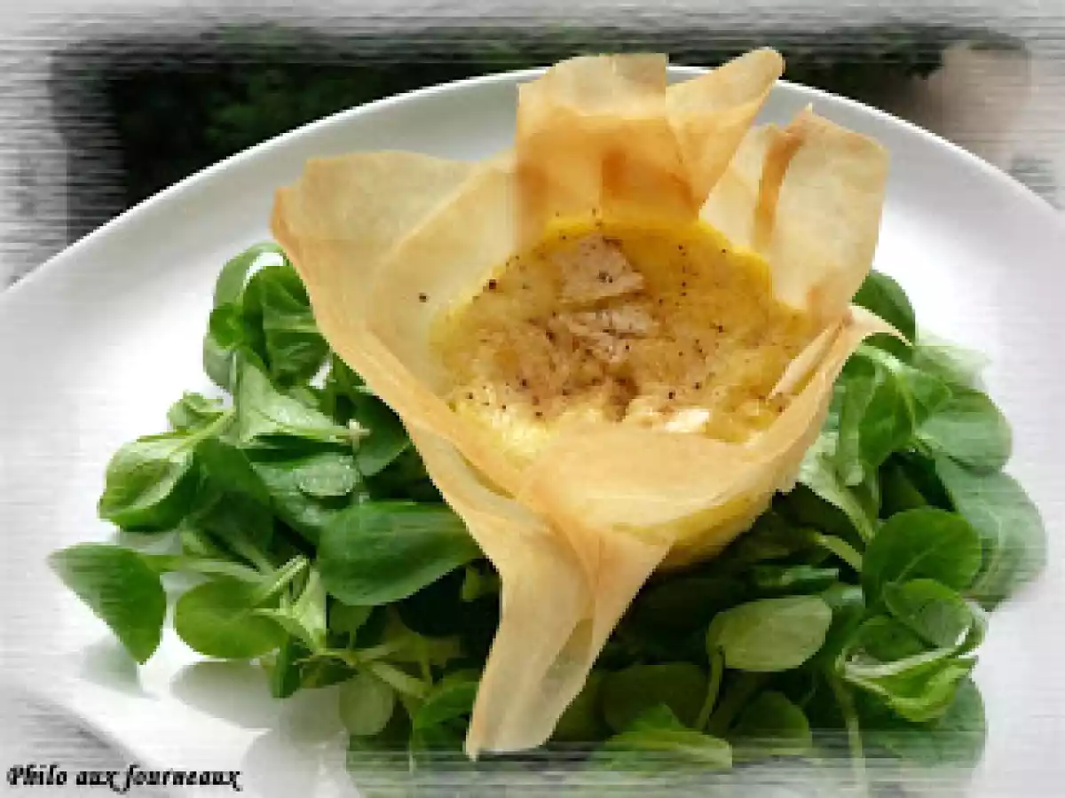 Ballotins croustillants au camembert & aux lardons