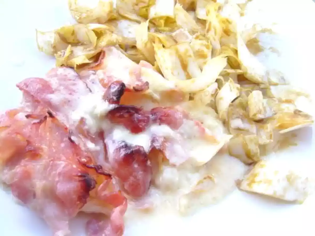 Ballotins de saint-marcellin au lard et aux pommes