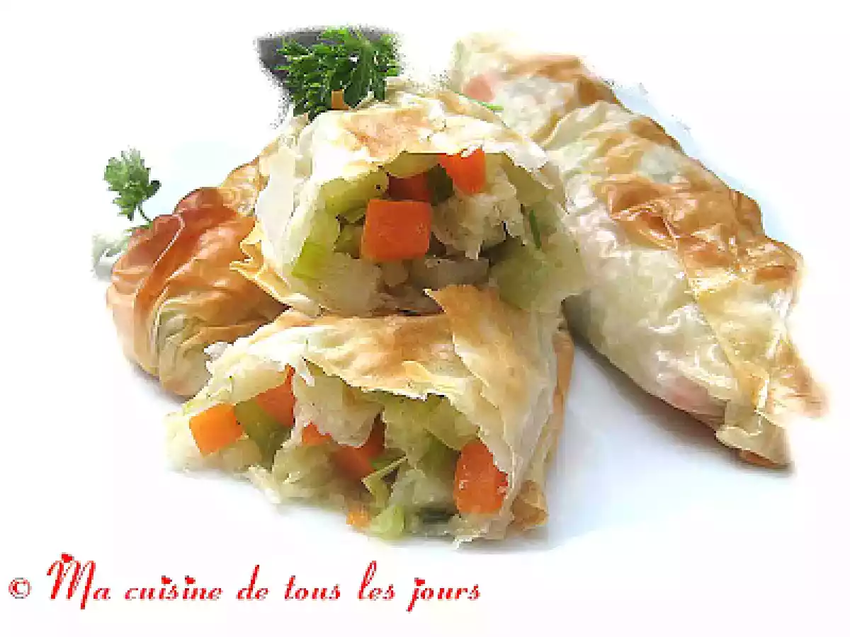 Baluchons de légumes