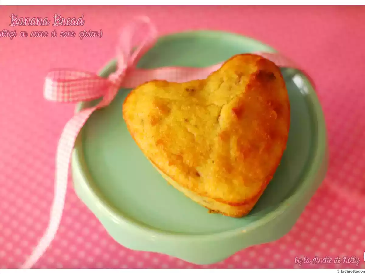 Banana Bread (light et sans gluten)