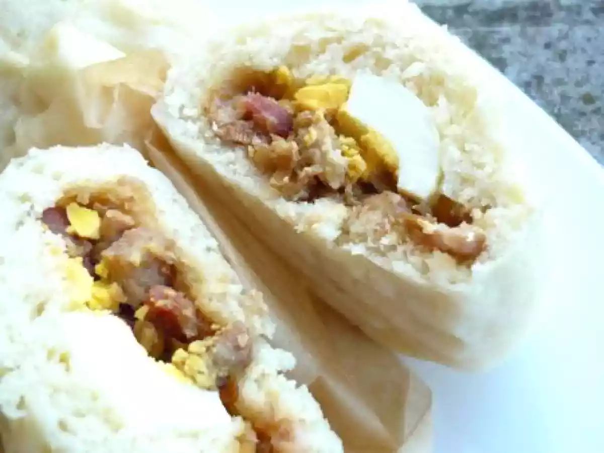 Banh bao à la citronnelle