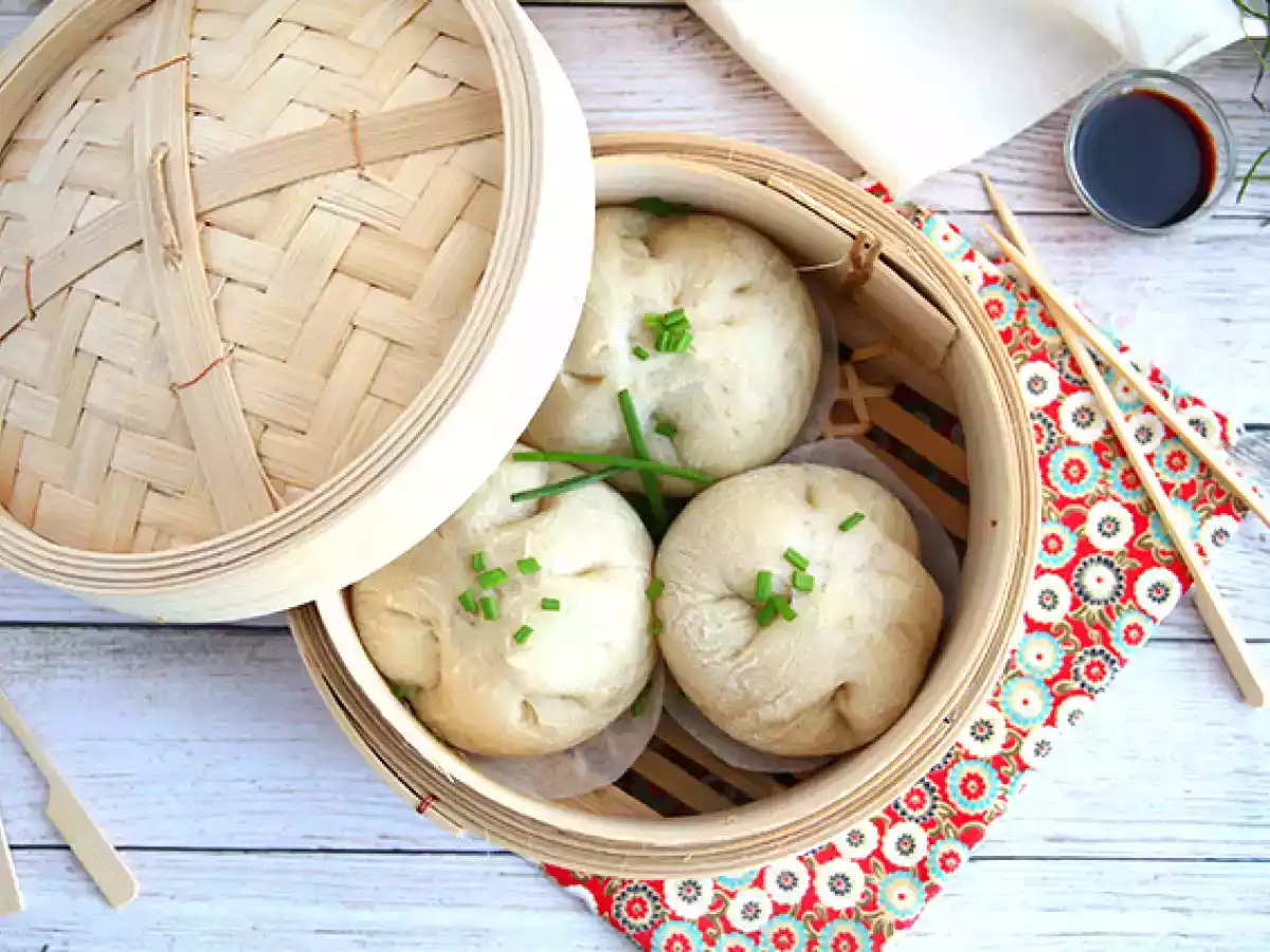 Banh Bao, petites brioches à la vapeur