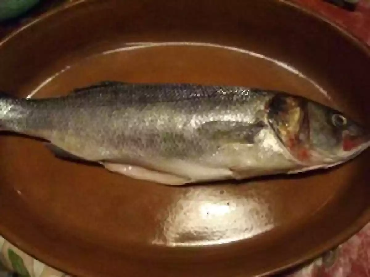 Bar en Croute de Pâte à Sel au Riz - photo 4