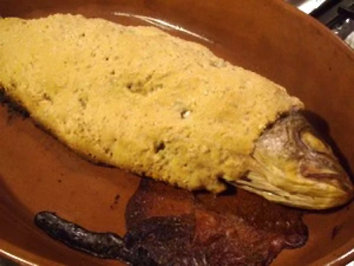 Bar en Croute de Pâte à Sel au Riz - photo 5