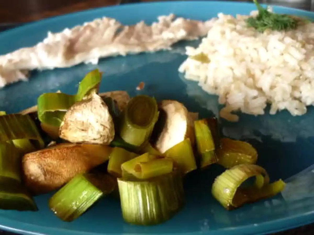 Bar en papillote de légumes - photo 2