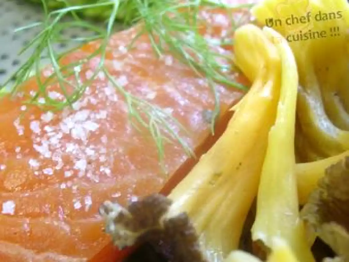 Baron de Saumon Fumé mi-cuit à la Vapeur - photo 3