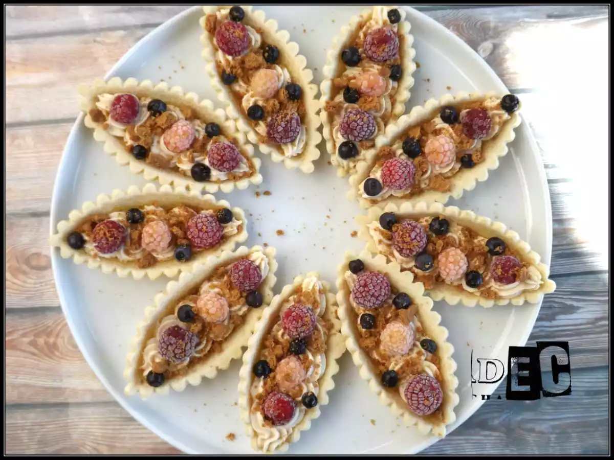 Barquettes au Caramel Beurre salé & Fruits frais - photo 2