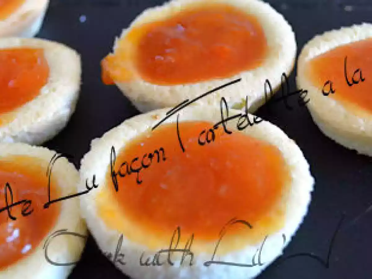 Barquettes façon Lu version Tartelettes a la confiture