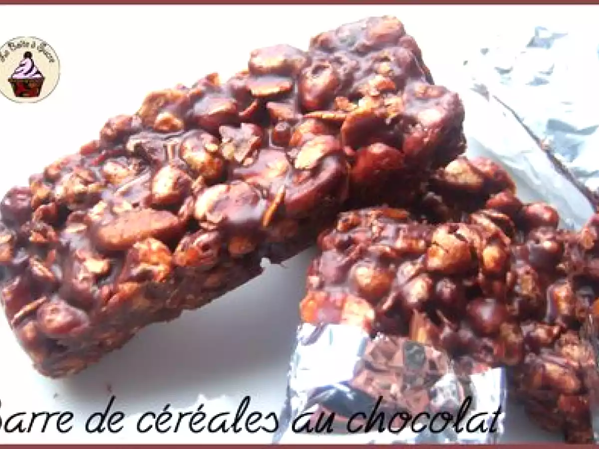 Barre de céréales au chocolat et fruits secs - photo 2