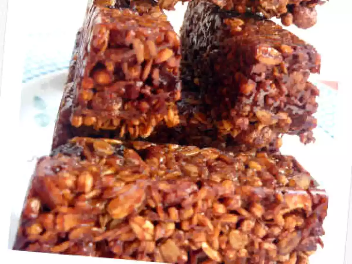 Barre de céréales maison choco-coco bio