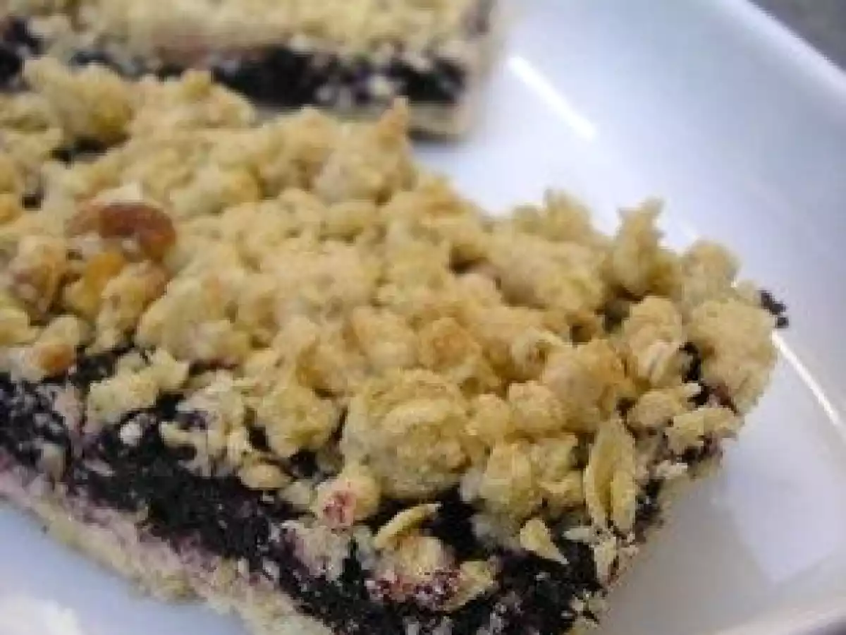 Barres à l'avoine et à la myrtille