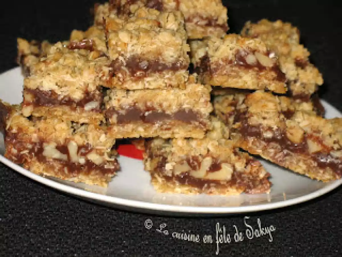 Barres au Caramel et aux Flocons d'Avoine - photo 2