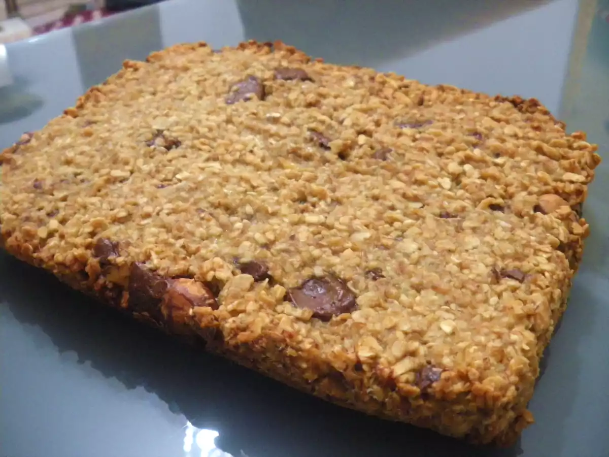 Barres banane miel chocolat noisettes - photo 2