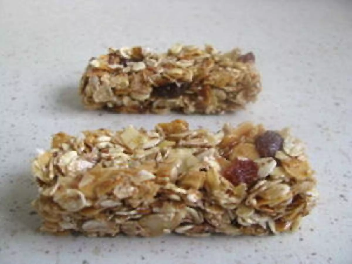 Barres de céréales au muesli