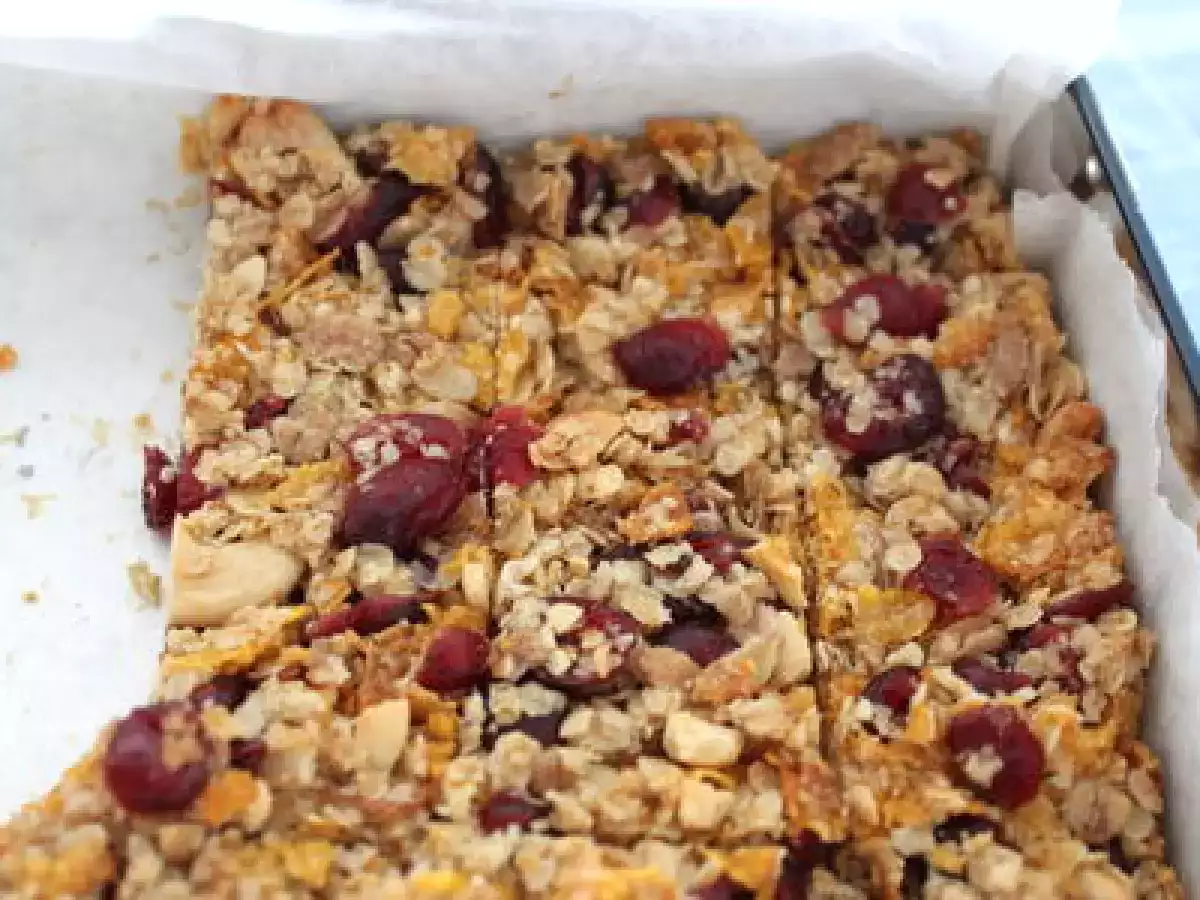 Barres de céréales cranberries-cajou - photo 2