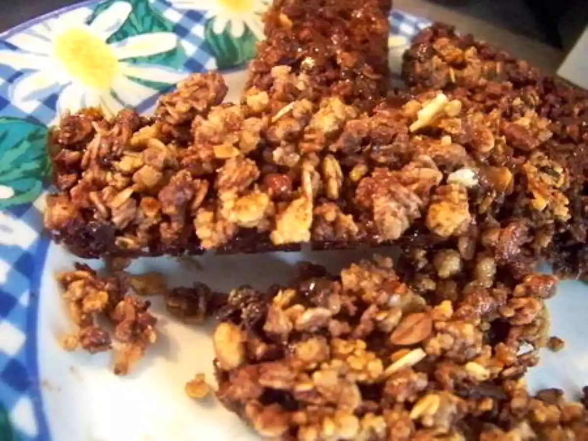 Barres de céréales maison avec ma nouvelle machine