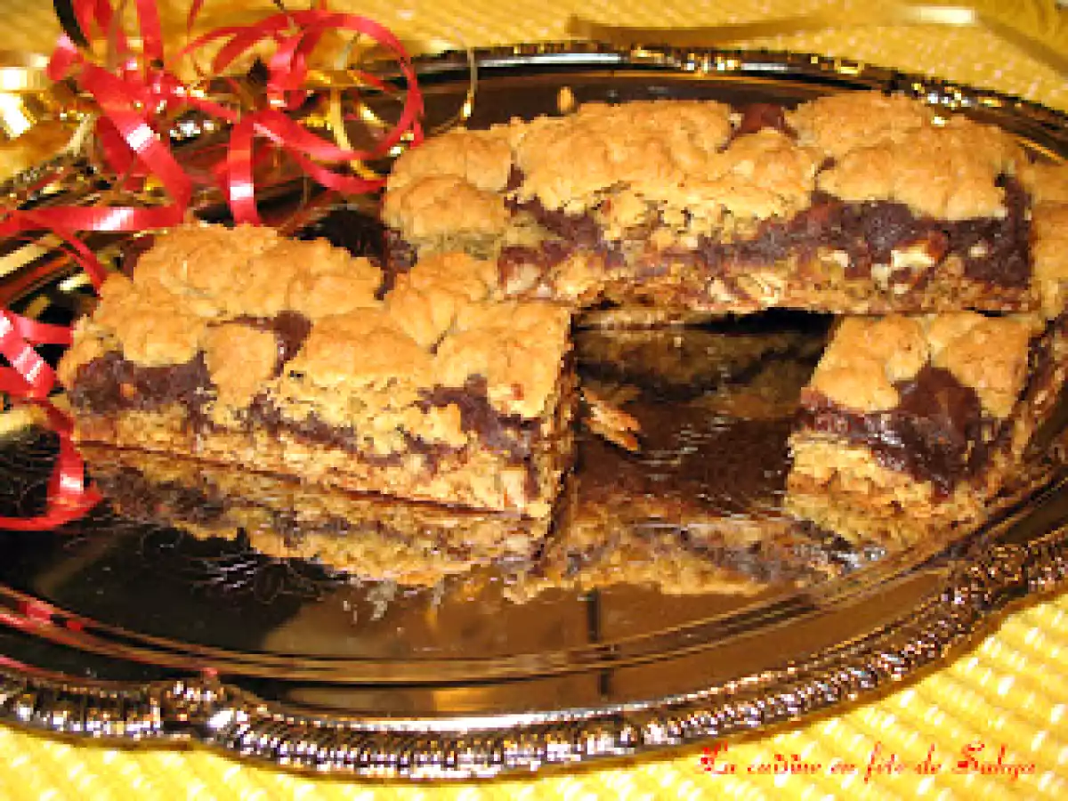 Barres décadentes au fudge et au gruau - photo 2