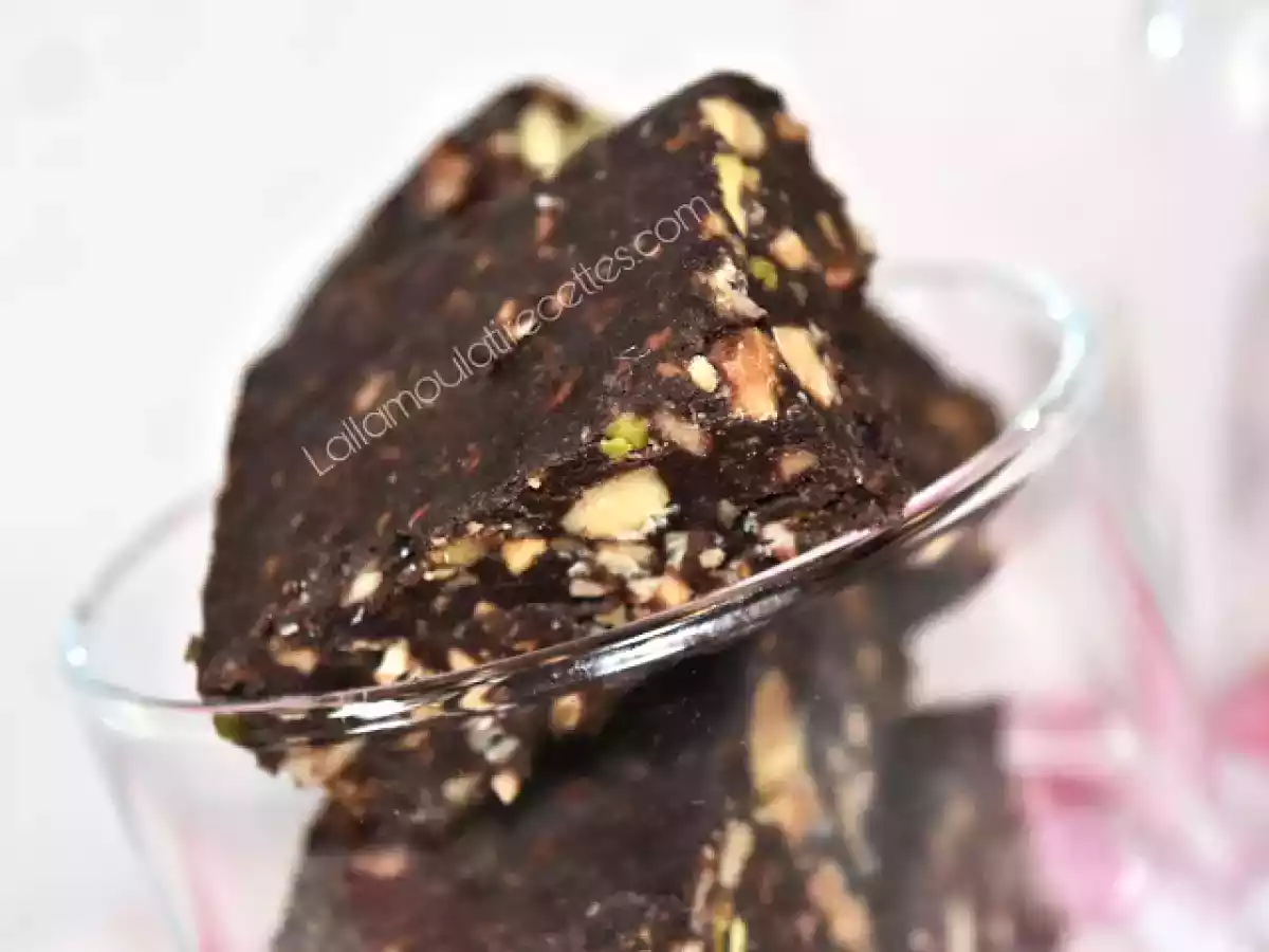 Barres énergétiques aux chocolat et fruits secs - photo 2