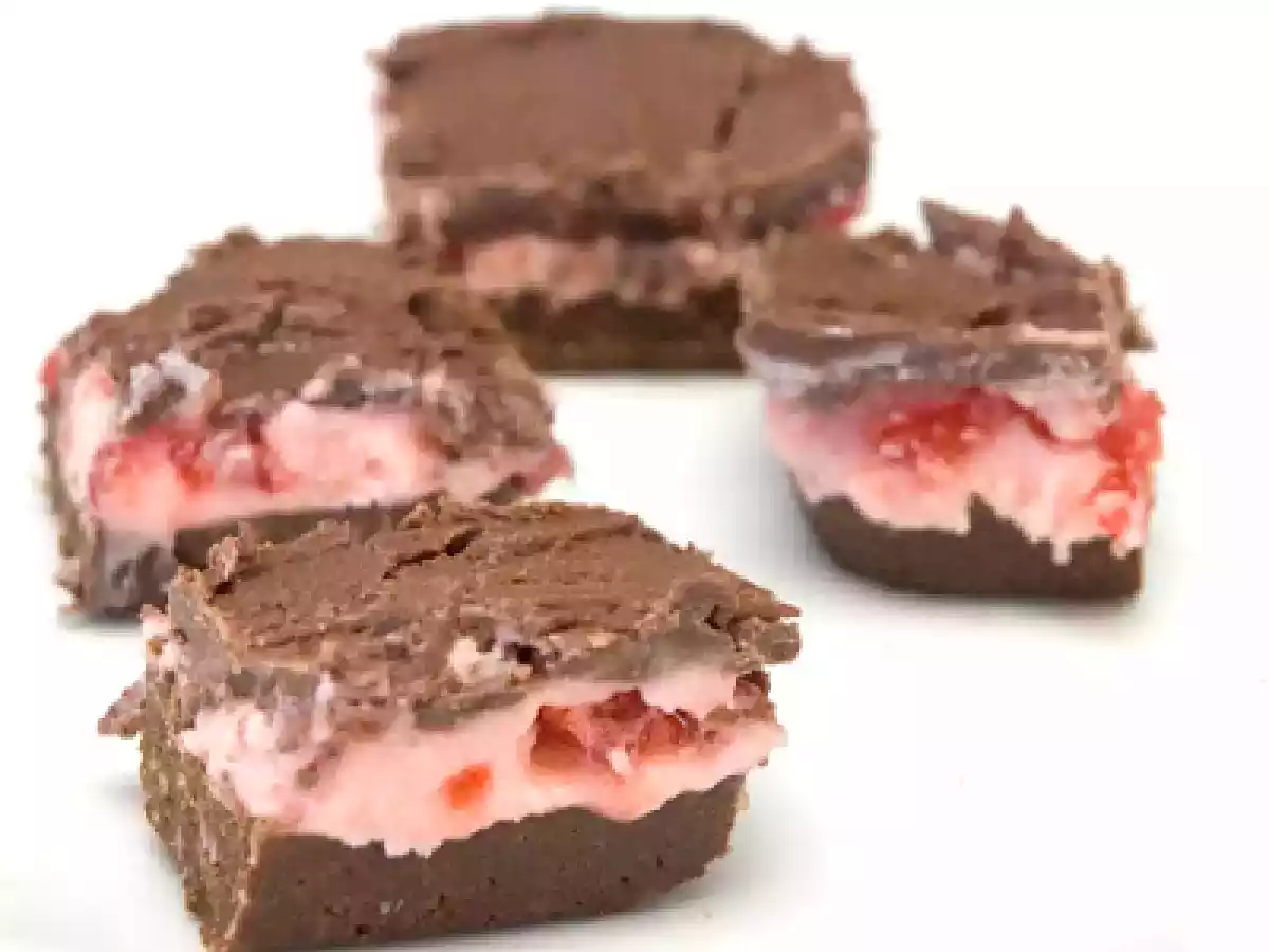 Barres Nanaïmo aux cerises