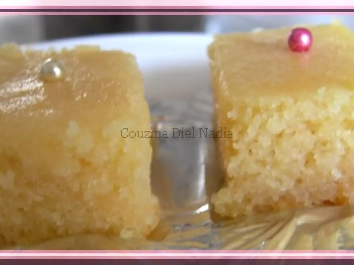 Basboussa a la creme fraiche sur un air de Fabolous Feat. Ne-Yo