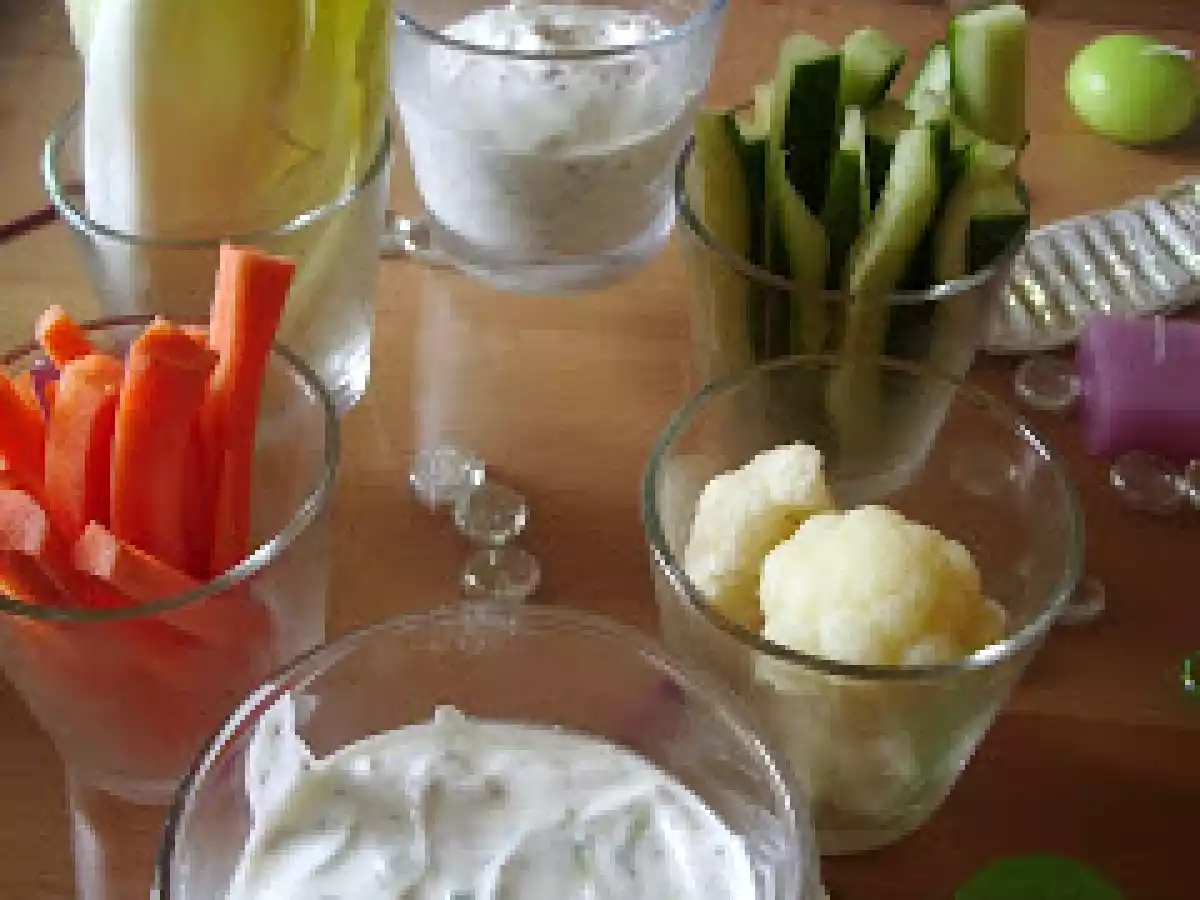 Bâtonnets de légumes en folie