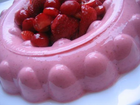 Bavarois A La Fraise Et Agar Agar La Recette Recette Ptitchef