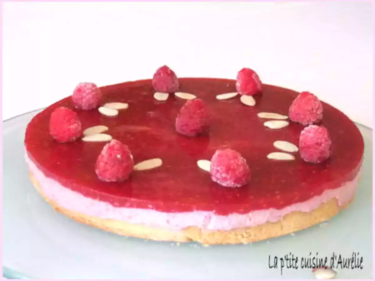 Bavarois à la framboise