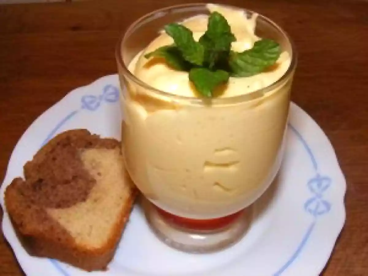 BAVAROIS À LA MANDARINE